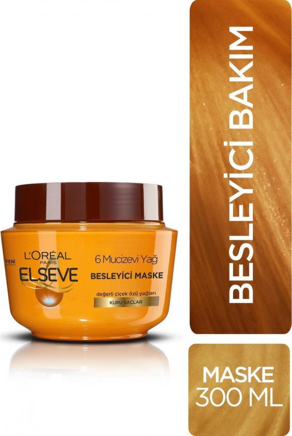 Loreal Elseve Saç Maskesi 6 Mucizevi Yağ 300 Ml - 2
