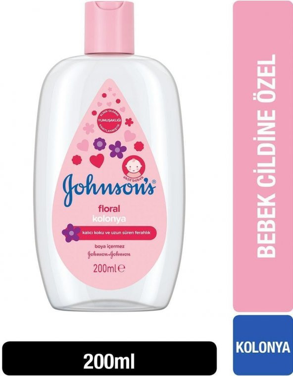 Johnsons Baby Bebek Kolonyası Floral 200 Ml