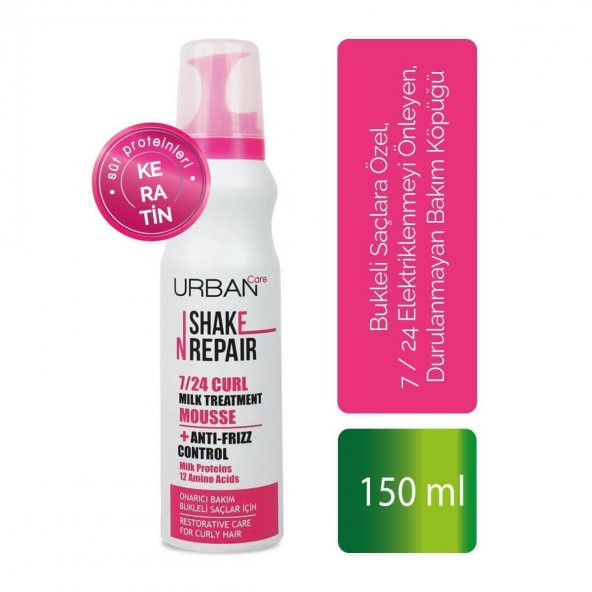 Urban Care Köpük Mılk Shake N Repaır Bukle 150 Ml