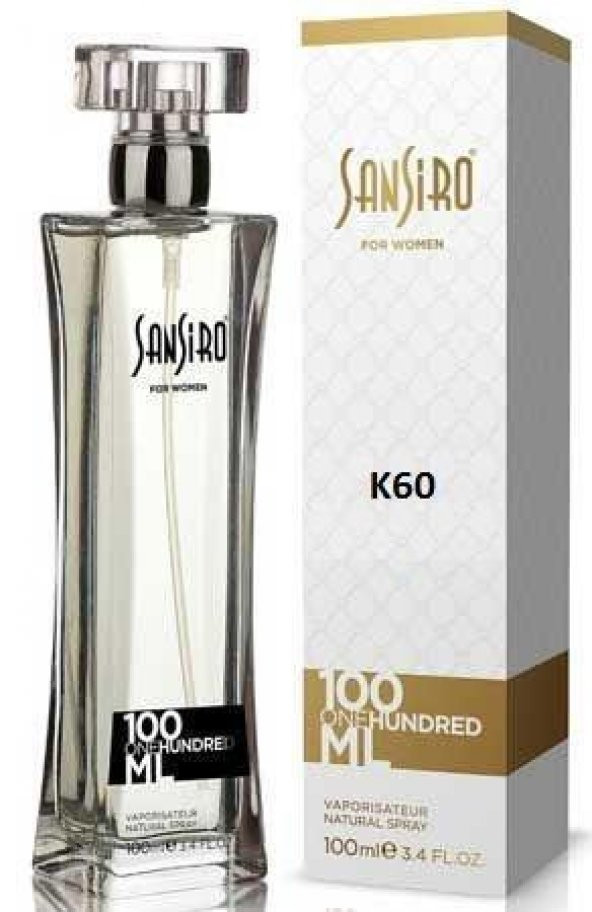 Sansiro 100 Ml Parfüm Bayan No.K60