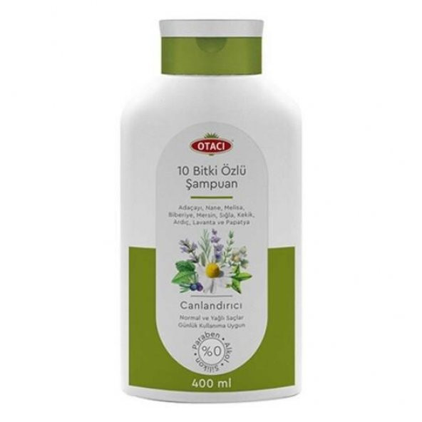 Otacı Şampuan 10 Bitki Özlü Canlandırıcı 400 Ml - 2