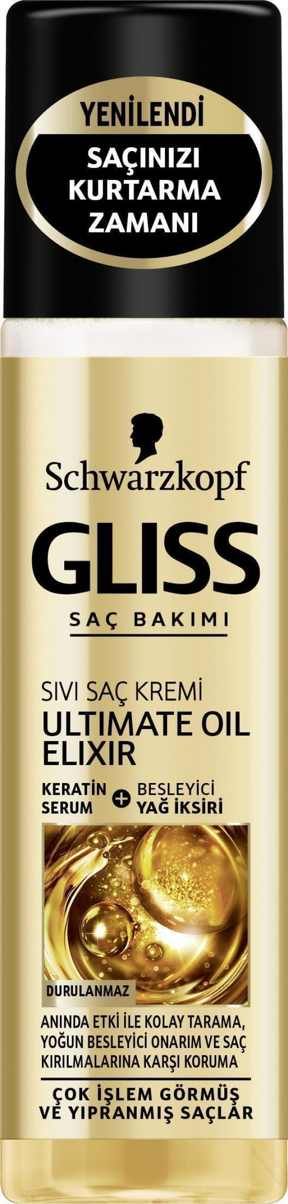 Glıss Sıvı Saç Kremi Ultimate Oil Elixir 200 Ml