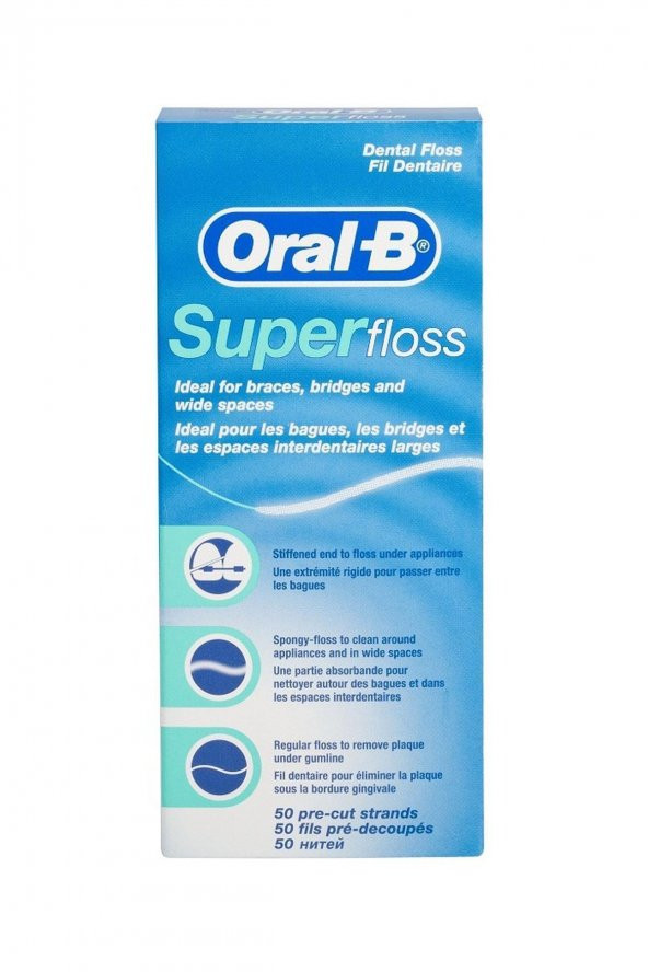 Oral B Super Floss Diş İpi