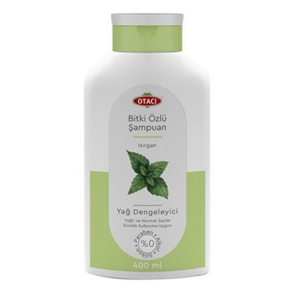 Otacı Şampuan Bitki Özlü Isırgan Yağ Dengeleyici 400 Ml - 2