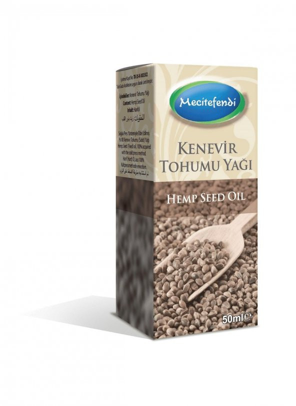 Mecitefendi Kenevir Tohumu Yağı 50 Ml