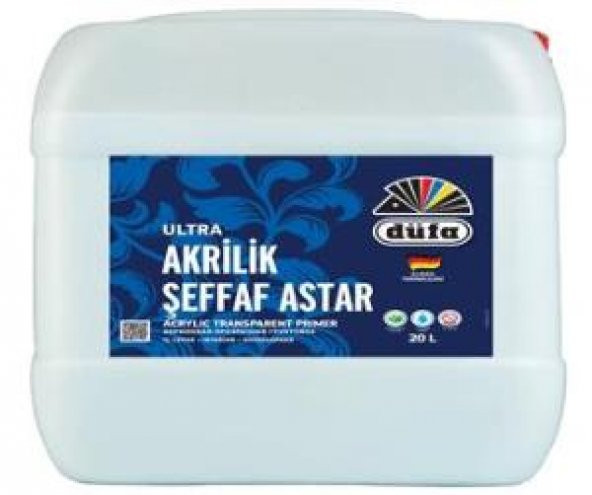 Düfa Ultra Akrilik Şeffaf Astar 20 Lt