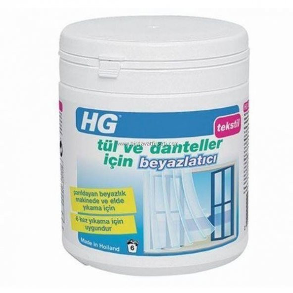 HG tül ve danteller için beyazlatıcı (500 gr)