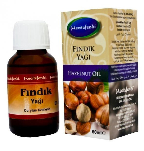 Mecitefendi Fındık Yağı 50 Ml - 2