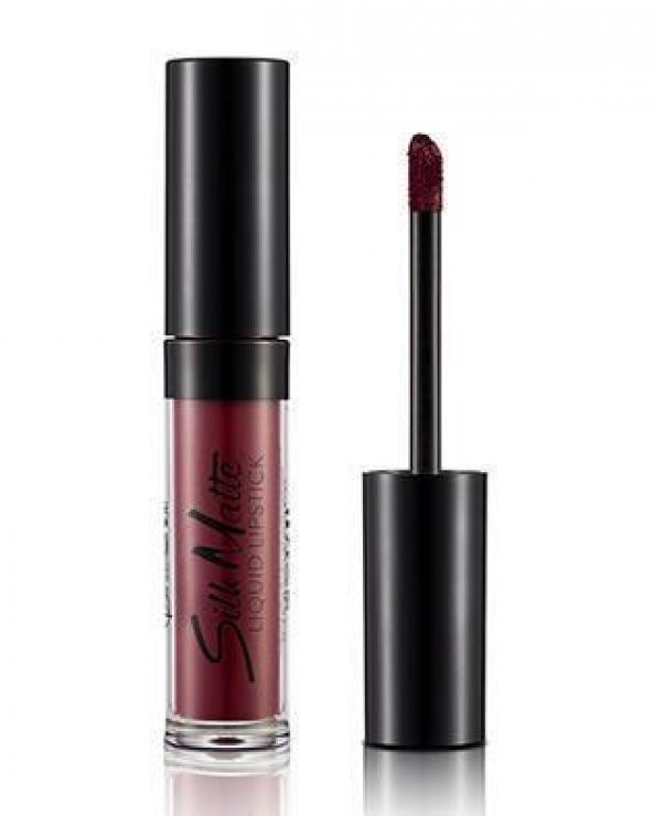 Flormar Sılk Matte Lıquıd Lıpstıck No.008 Dark Vıolet - 2