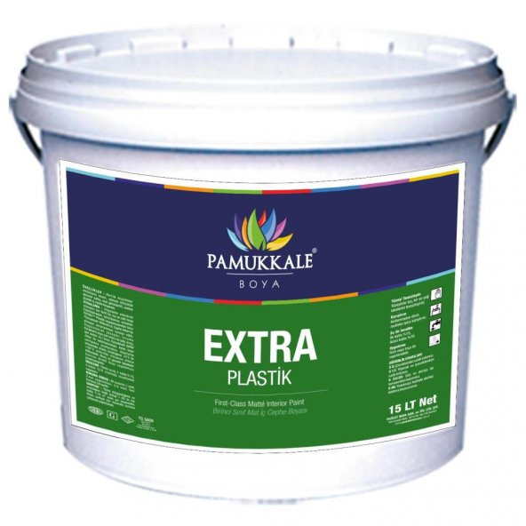 Pamukkale Extra Plastik İç Cephe Duvar Boyası 3.5 Kg