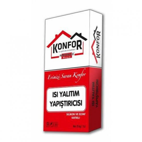 Konfor Isı Yalıtım Yapıştırıcı 25 kğ X 64 Adet