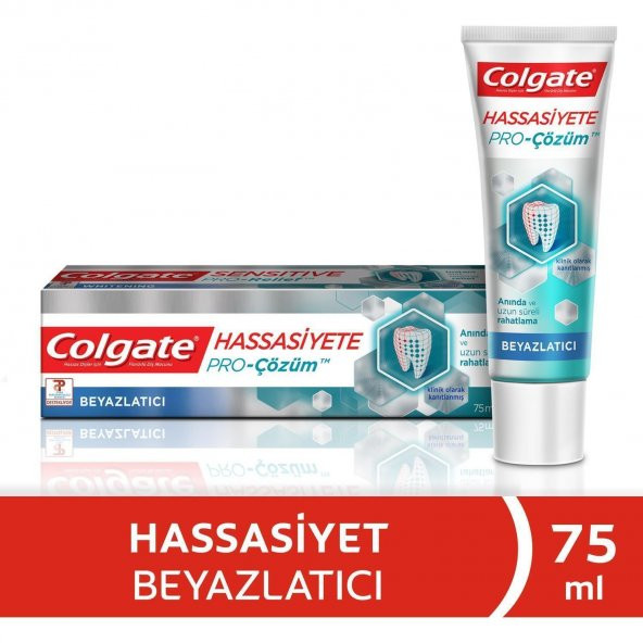 Colgate Hassasiyete Pro-Çözüm Beyazlatıcı Macun 75 Ml