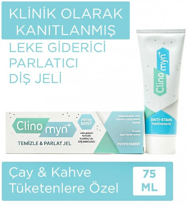 Clinomyn 75 ml Fresh Jel Diş Macunu