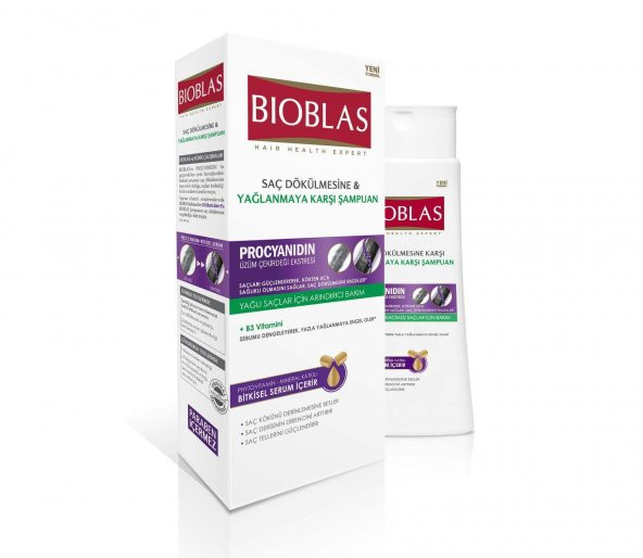 Bıoblas Şampuan Yağlanmaya Karşı Yağlı Saçlar 360 Ml