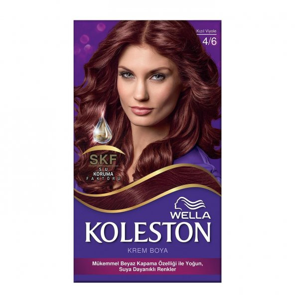 Koleston Kit Saç Boyası 4/6 Kızıl Viyole