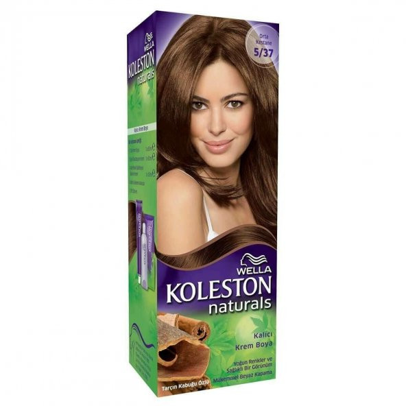 Koleston Naturals Saç Boyası 5/37 Orta Kestane