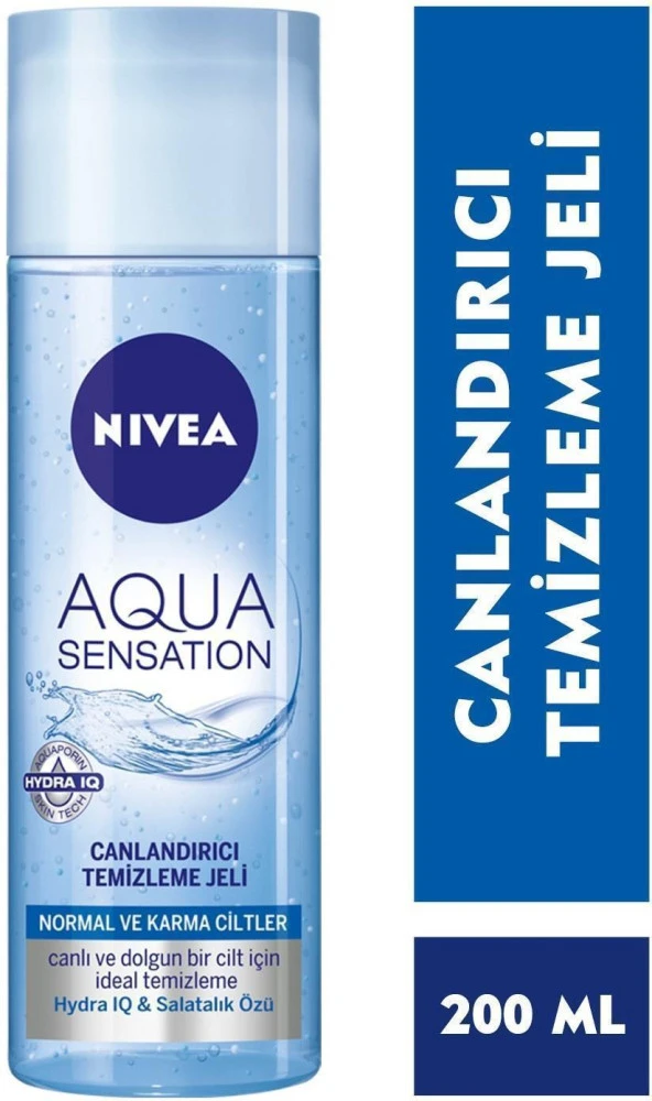 Nıvea Aqua Sensatıon Yüz Temizleme Jeli 200 Ml