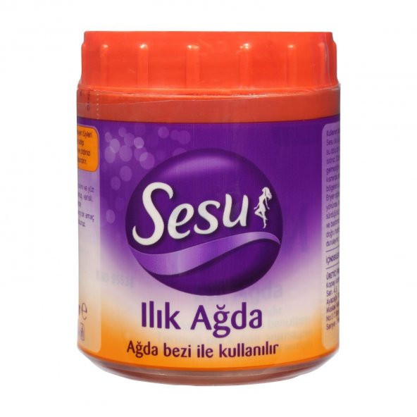 Sesu Ilık Ağda Kavanoz Turuncu 230 Ml - 2