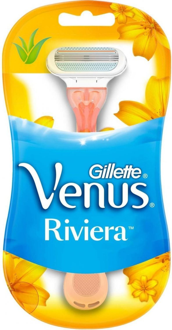 Gillette Venus Riviera Kullan At Kadın Traş Bıçağı 2 Li