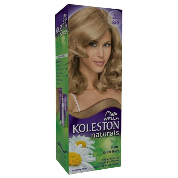 Koleston Naturals Saç Boyası 8/0 Açık Kumral - 2