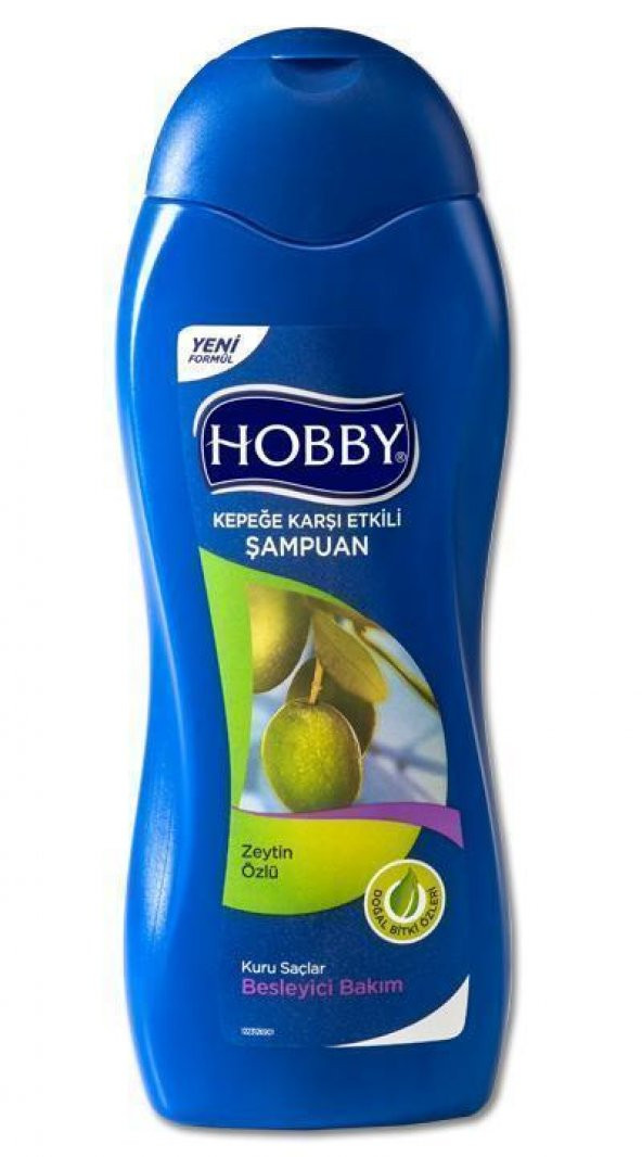 Hobby Şampuan Zeytinyağı Özlü 600 Ml