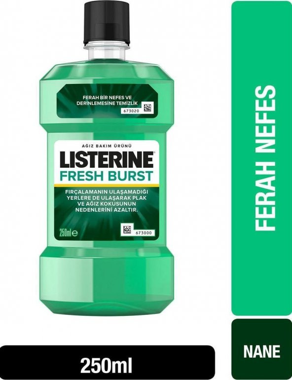 Lısterıne Fresh Brust Yeşil Nane Ağız Bakım Suyu 250 Ml - 2