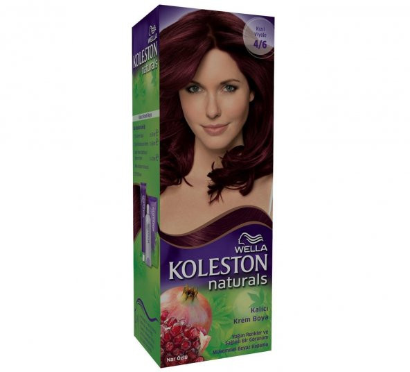 Koleston Naturals Saç Boyası 4/6 Kızıl Viyole