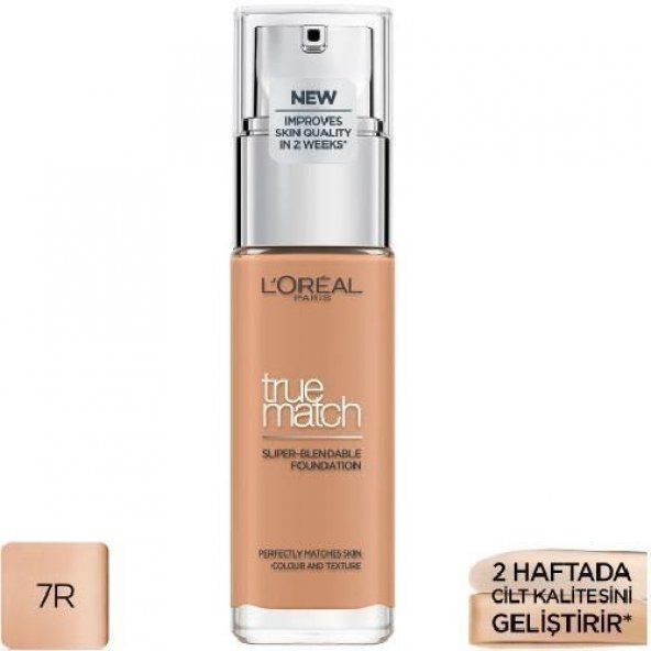 Loreal Parıs True Match Fondöten 7r7c Rose Amber - 2