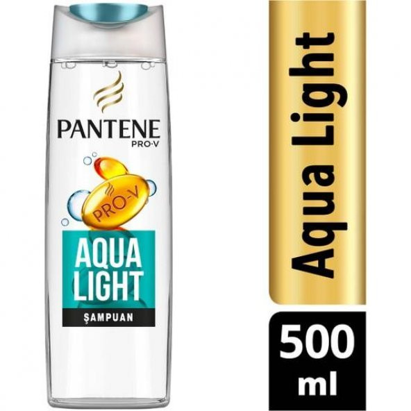 Pantene Şampuan Aqua Lıght 500 Ml