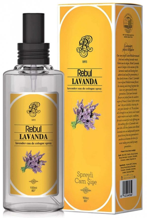 Rebul Lavanta Kolonya Cam Sprey 100 Ml - 2