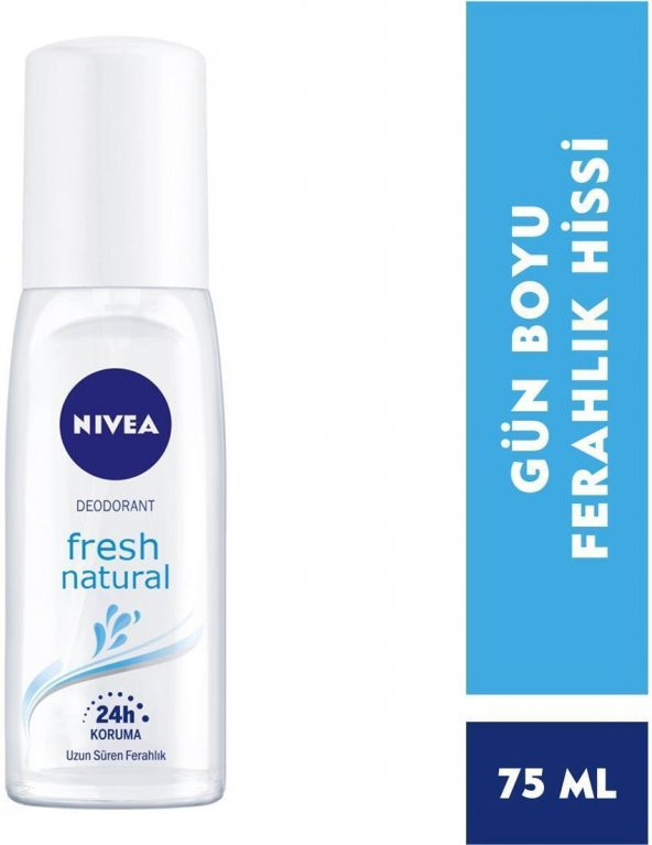 Nıvea Pump Fresh Natural Bayan Vücut Spreyi 75 Ml - 2