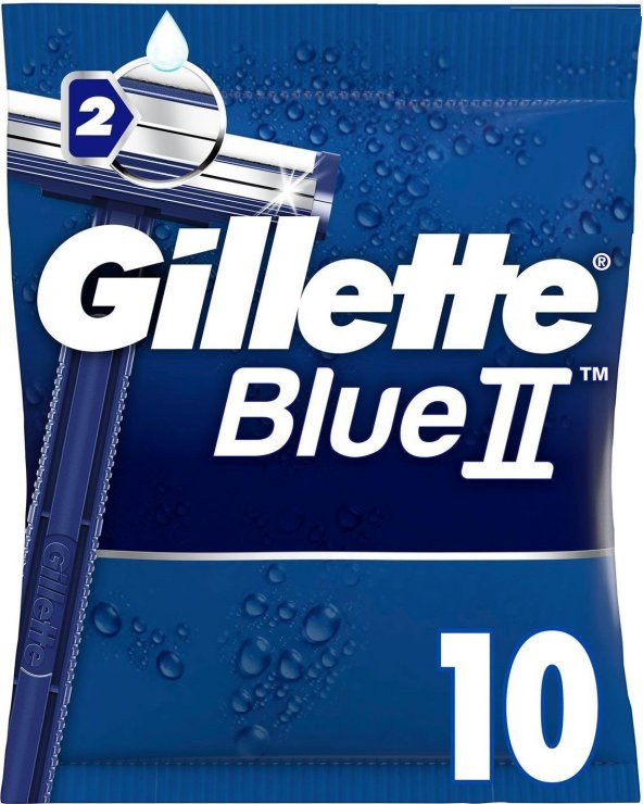 Gillette Blue2 Kullan At Traş Bıçağı 10 Lu