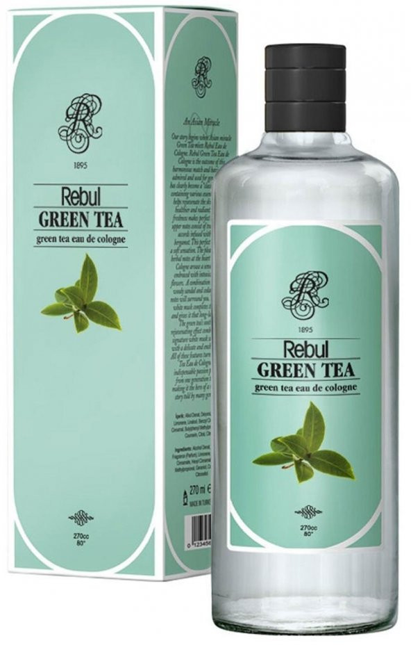 Rebul Green Tea Kolonya Cam 270 Ml
