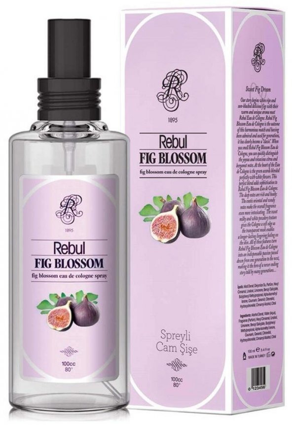 Rebul Fıg Blossom Kolonya Cam Sprey 100 Ml