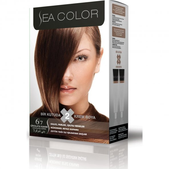 Sea Color Saç Boyası 6/7 Çikolata Kahve - 2