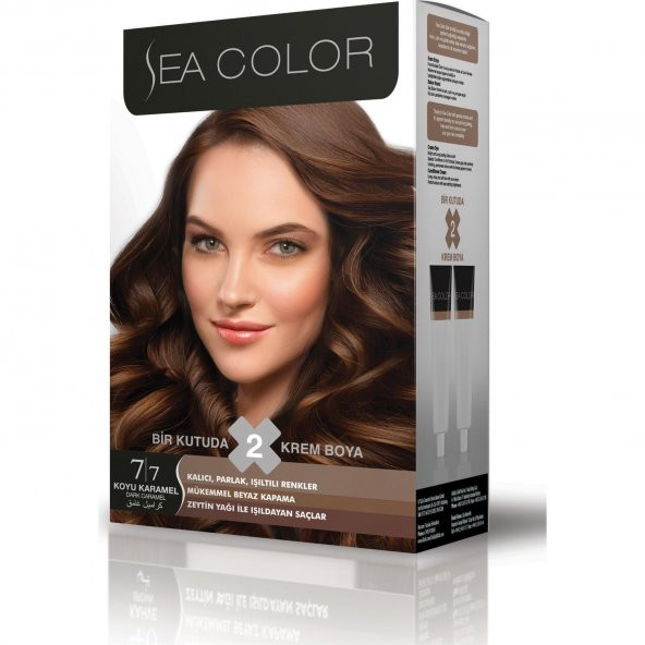 Sea Color Saç Boyası 7/7 Koyu Karamel - 2