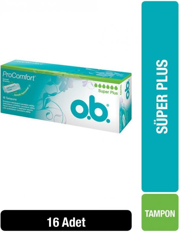 O.B Tampon Süper Plus Pro Comfort 16 Lı - 1