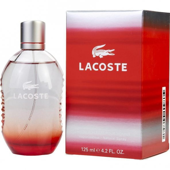 Lacoste Red Bay Parfüm 125 Ml Resmi Distribütör