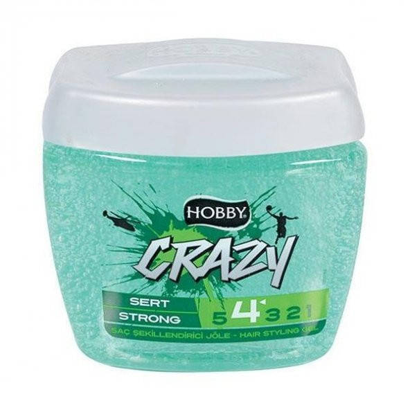 Hobby Saç Jölesi Crazy Sert Tutuş 700 Ml - 2