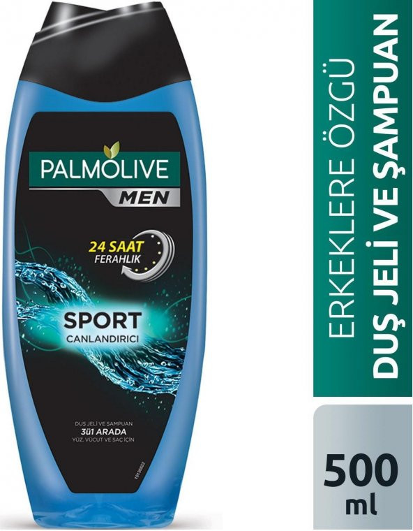 Palmolive Men Duş Jeli Sport Canlandırıcı 3 In1 500 Ml