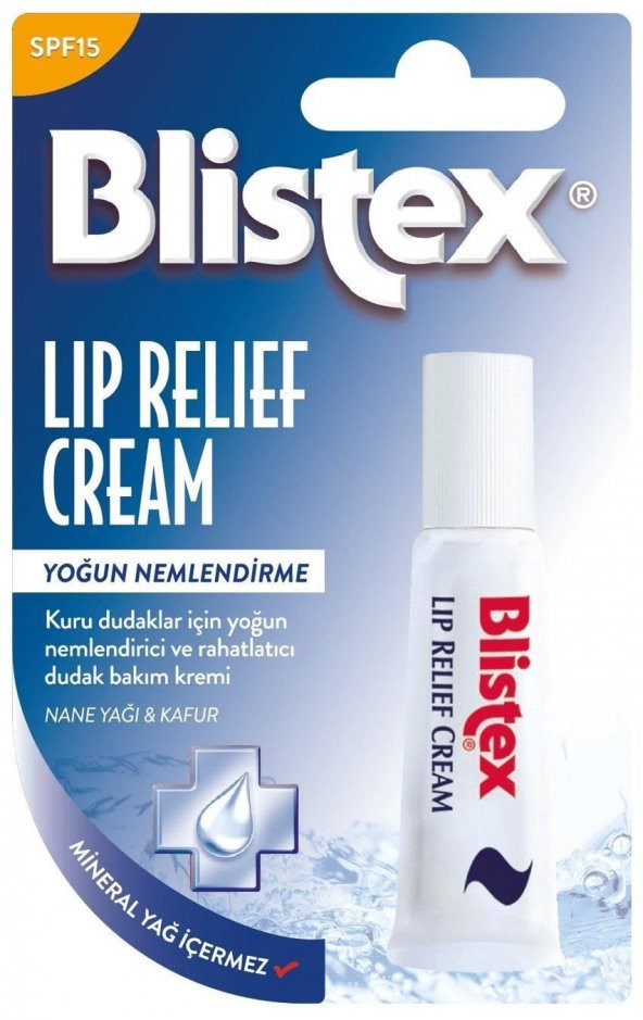 Blistex Lıp Relıef Cream Yoğun Nemlendirici Dudak Kremi