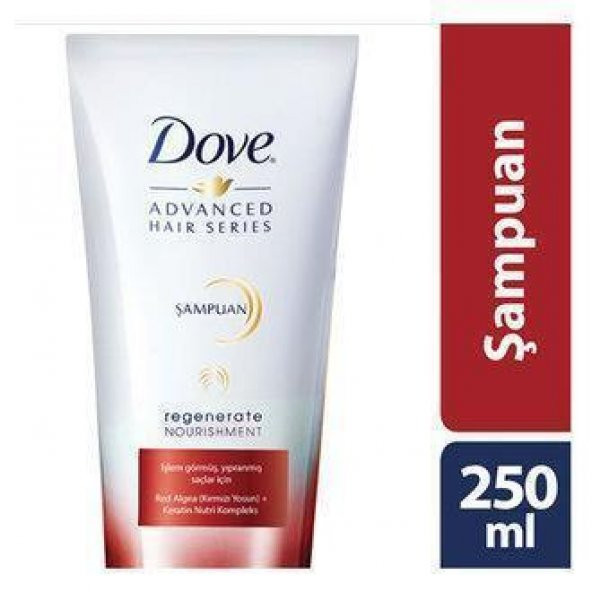 Dove Advanced Serıes Şampuan Regenerate Yıpranmış Saçlar 250 Ml