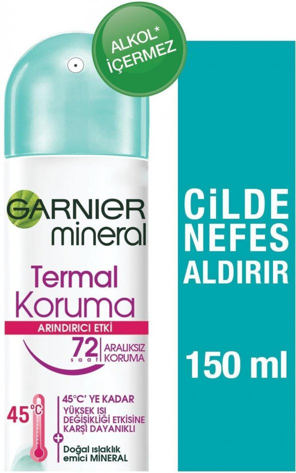 Garnıer Mineral Termal Koruma Deodorant 150 Ml - 2