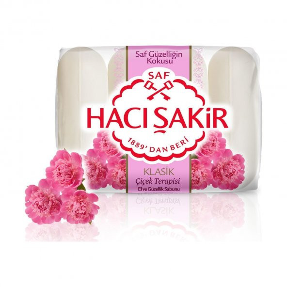 Hacı Şakir Güzellik Sabunu Çiçek Terapisi 4x70 Gr - 2