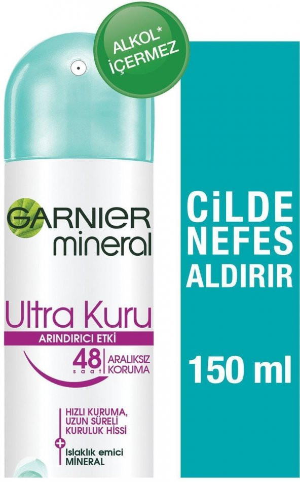 Garnıer Mineral Ultra Kuru Deodorant 150 Ml