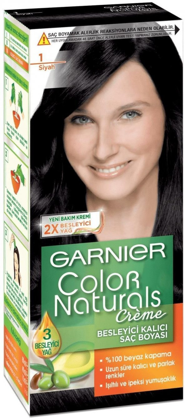 Garnıer Color Naturals Saç Boyası 1 Siyah