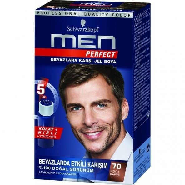Schwarzkopf Men Perfect Erkek Saç Boyası 70