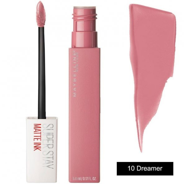 Maybellıne Super Stay Matte Ink Kalıcı Likit Mat Ruj 10 Dreamer