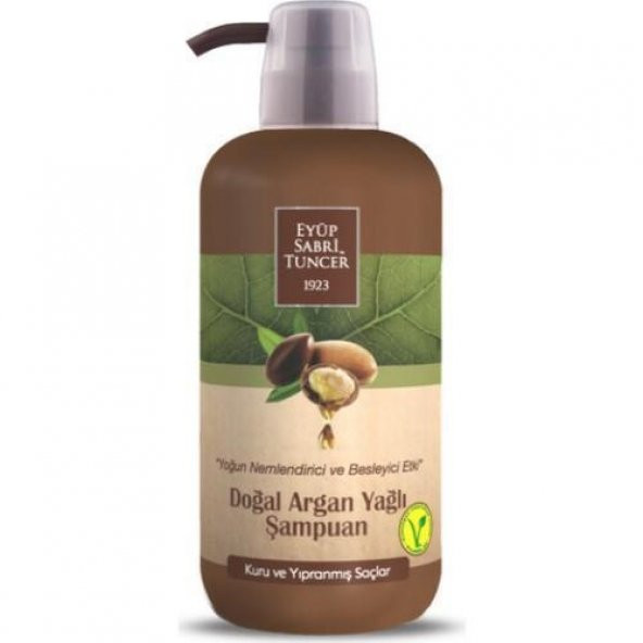Eyüp Sabri Tuncer Şampuan Doğal Argan Yağlı Tüm Saçlar İçin 600 Ml