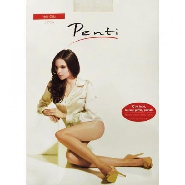 Penti Külotlu Fit 5 Den Yok Gibi 500 Siyah No 1 S - 2